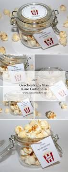 Diy Kinogutschein Verpackung Einfach Und Schnell Selbermachen Kinogutschein Gutschein Geschenke Und Geschenke