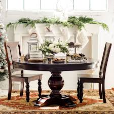 Downeast Home Clothing Dining Table With Leaf 60 Inch Round Dining Table Wood Dining Room Furniture