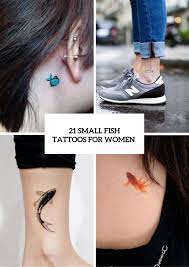 These tattoo designs have been selected as our men's favorites. 21 Small Fish Tattoo Ideas For Women Styleoholic