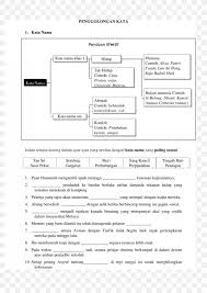 ( a ) kata nama am 1. Document Line Brand Angle Png 1653x2339px Document Area Black And White Brand Diagram Download Free