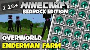 It works on 1.17 and on all other versions of minecraft bedrock whether you play on mobile, console, or pc. Overworld Easy Enderman Farm Minecraft Bedrock Early Game 1 16 Youtube