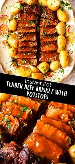 Instant Pot Brisket With Guinness Gravy Dinner Party Recipes Brisket Beef Recipes