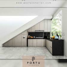 Sehingga membutuhkan desain yang tepat agar semua area dapur bisa digunakan secara efektif. Desain Rumah Modern Facebook Dapur Di Bawah Tangga Cek Bahan Bangunan