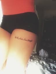 Pin On With Pain Comes Strength Tattoo