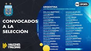 Este domingo salió a la luz la lista de la selección para la doble fecha de eliminatorias en la que argentina se medirá ante chile y colombia. Scaloni Dio A Conocer La Lista Preliminar De Convocados Youtube