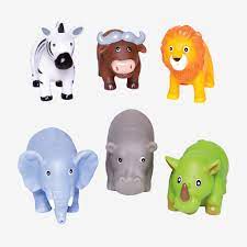 6 pack bath set, large educational water squirties ocean animals, bath organizer. Jungle Party Squirtie Baby Bath Toys Elegant Baby