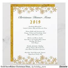Große auswahl dänischer designerleuchten von menu. Gold Snowflakes Christmas Dinner Menu Zazzle Com Christmas Dinner Menu Christmas Menu Christmas Dinner