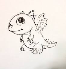 Drawing a dragon will become quite simple for you when you follow my steps. Drawing Simple Fire Dragon Drawing Easy
