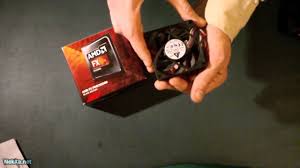 Amd Fx 8350 Stock Boxed Fan By Cooler Master Right Youtube
