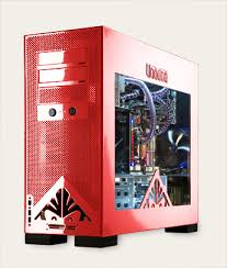 On june 10, 2008, the computer's complete redesign was revealed, showing a new brushed metal case and mounted 7 auxiliary screen. Voodoopc Introduces The Omen Quad Sli Desktop Pc Ecoustics Com