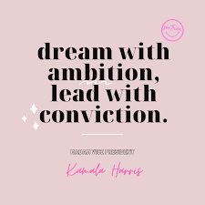 Amanda gorman's message serves as an inspiration to us all, abrams tweeted, along with a video. Dream With Ambition Lead With Conviction Women Empowerment Quotes Empowerment Quotes Senior Quotes