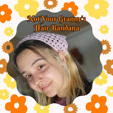Crochet Hair Bandana