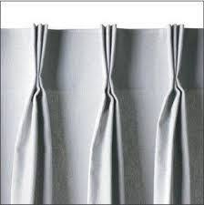 triple plooi gordijnen raambekleding stoffering