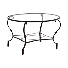 Save up to 70% off clearance sale + free shipping on $49 at pier 1. 82 Off Pier 1 Pier 1 Glass Top Brown Oval Coffee Table Tables