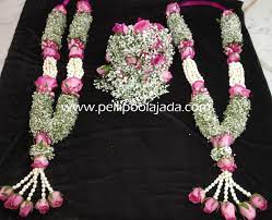Baby Breath Floral Garlands By Kalaivani From Pellipoolajada Chennai Porur Branch Flower Garland Wedding Garland Wedding Floral Garland