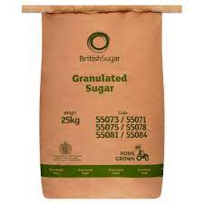 This bag of sugar is made from sugar beet that is grown predominantly on farms in the east of england and east midlands on average 28 miles from our sugar factories. British Sugar Granulated Sugar 25kg Bestway Wholesale