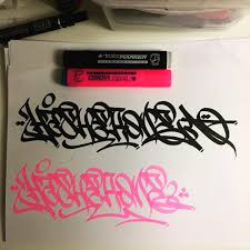 Sketching Sesh Pink Or Black Graffiti Lettering Graffiti Lettering Fonts Graffiti Lettering Alphabet