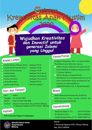 Silahkan download gambar anak muslim #5 dibawah ini. Gebyar Kreativitas Anak Muslim 2020 Sd Islam Surya Buana