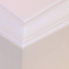 Simple White Crown Moulding Why Do They Sell 40 Different Types At Home Depot Done White Molding Remodel Bedroom Home Remodeling
