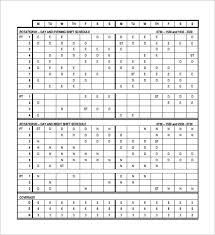 Duty rosters and cyclic rosters: 19 Rotating Rotation Shift Schedule Templates Docs Excel Pdf Free Premium Templates