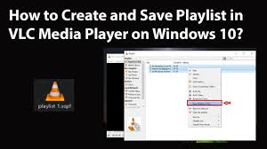 Vlc for windows 10 is a desktop media player and streaming media server developed by videolan. How To Create And Save Playlist In Vlc Media Player On Windows 10 Youtube