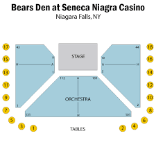 Seneca Allegany Casino Events Center Seating Chart Online