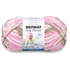 Bernat Baby Blanket Big Ball Yarn Little Roses Walmart Com