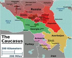 Caucasus Wikitravel Armenia Map Georgia