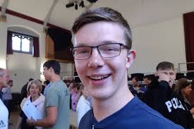 Students celebrate their A Level results