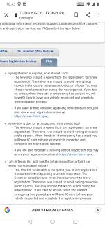 Maybe you would like to learn more about one of these? Texas Is Issuing A Waiver On Car Inspection Registration Houston