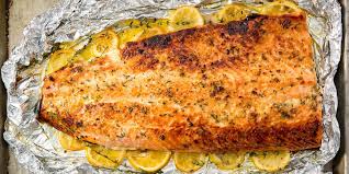 Garlic Butter Baked Salmon The Easiest Way To Feed A Crowd Recipe Salmon Fillet Recipes Salmon Recipes Baked Salmon