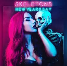 New Years Day Skeletons New Years Day Band Ashley Costello New Year S Day