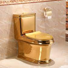 Design ideas are a very important direction of the interior design booming. Plain Gold Toilet Royal Toiletry Global