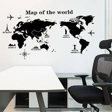 Gli adesivi da parete sono i supporti più presenti sia negli appartamenti privati che in varie boutique, negozi, caffetterie e persino centri sanitari. Paesaggi Adesivi Murali Adesivi Murali Mappa Adesivi Decorativi Da Parete Pvc Decorazioni Per La Casa Sticker Murale Parete Decorazione 2pcs Riposizionabile Del 7200157 2021 A 5 24