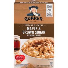 By valerie liles updated november 9, 2018. Instant Oatmeal Maple Brown Sugar 8 Instant Oatmeal Packets Your Independent Grocer