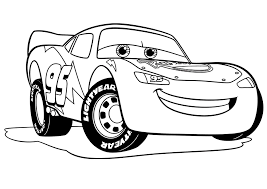 Here is a free coloring page of lightning mcqueen. Coloring Pages Lightning Mcqueen Monster Truck Coloring Pages