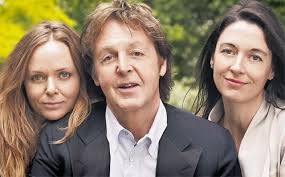 Stella, Paul, and Mary McCartney