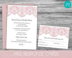 Lace Wedding Invitation Template Free Response Card Template Instant Downlo Wedding Invitation Templates Fun Wedding Invitations Trendy Wedding Invitations