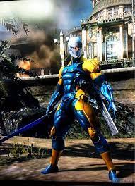 metal gear rising revengeance cyborg ninja skin dlc fox blade eb gamestop downloadable content ps3 metal gear rising gray fox metal gear metal gear