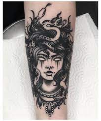 Old School Inspiration Inkstinct Medusa Tattoo Old School Old School Inspiration Inkstinct Medusa Tattoo Medusa Tattoo Design Mystical Tattoos