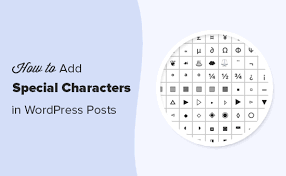 Html uses special codes to support content for common symbols not found on keyboards, as w. How To Add Special Characters In Wordpress Posts