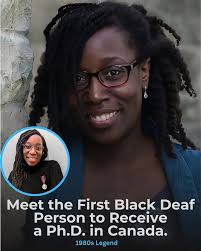 Congratulations to a woman