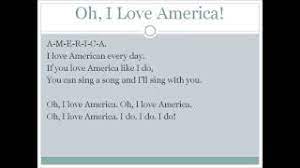 Oh I Love America Youtube