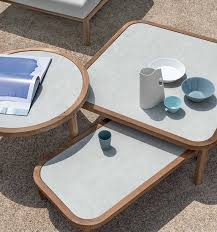 Rectangular coffee tables for living and family rooms. Rectangular Coffee Table 100x65 H 25 Grand Life Ethimo