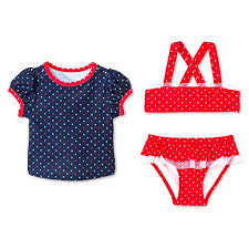 Amazon Com Circo Baby And Toddler Girls 3 Piece Polka Dots