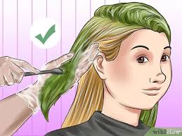 The opposite of green is the color red, so dyeing your green hair red cancels out the green. How To Dye Your Hair Green 13 Steps With Pictures Wikihow