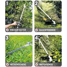 Description brand additional information specification logistical data reviews (0). Scheppach 4in1 Elektro Multitool Mf1200 4e 1200w 1 6ps Heckenschere Hochentaster Lefeld Werkzeug