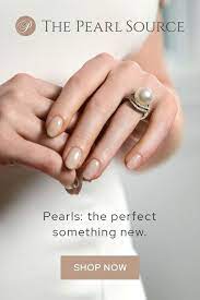 Perle Uniques Anneaux De Mariage Pearl Wedding Ring Band Ring Designs Pearls