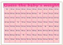 Erasable baby birth game pregnancy due date baby shower games pool chart 22 x 34 includes gender guess column includes dry erase pen. Baby Shower Guess The Baby S Weight Girl Or Boy Party Game Pink Blue Yellow Ebay