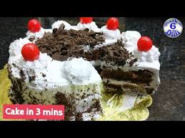 3 Min Me Cake Banane Ka Secret Jaane Black Forest Cake In 3 Min In Microwave Magical Cake Recipe Youtube